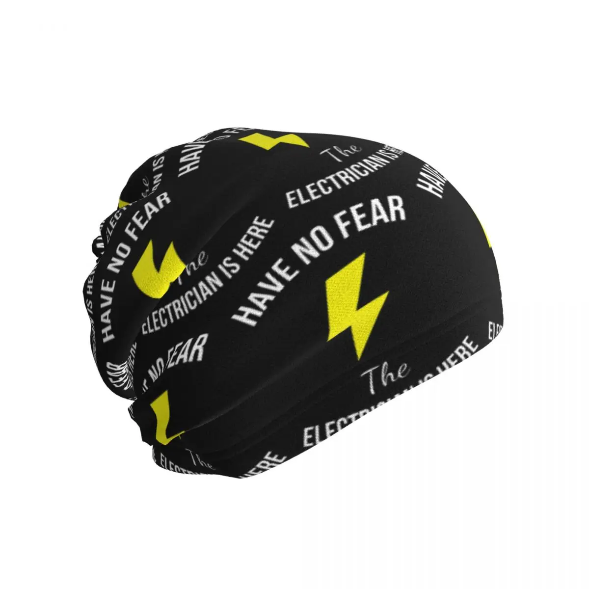 Have No Fear The Electrician Is Here Funny Job Bandana Neck Cover Wrap Scarf Multifunction Balaclava Unisex Adult Windproof