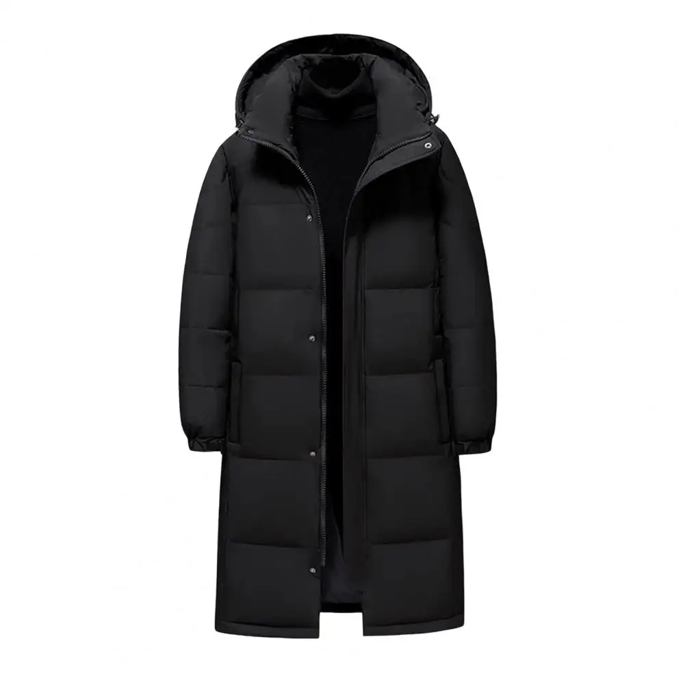 Neue Mode Männer Weiße Ente Unten Mit Kapuze Jacken männer Winter Dicke Warme Wasserdichte Parka Mantel Unten Jacken Lange Parka