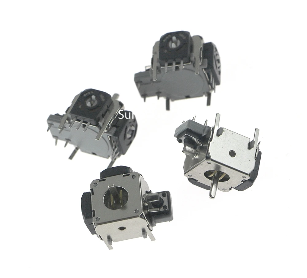 100 قطعة/الوحدة ل XBOX 360 عصا التحكم ثلاثية الأبعاد المعادن التناظرية العصي ثلاثية الأبعاد عصا التحكم التناظرية لجزء إصلاح وحدة تحكم PS2