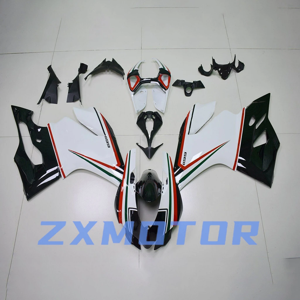 For DUCATI 899 2012 2013 2014 2015 Prime Fairings 1199 12 13 14 15 Prime Fairing Set Injection Bodywork Kit Motorcycle