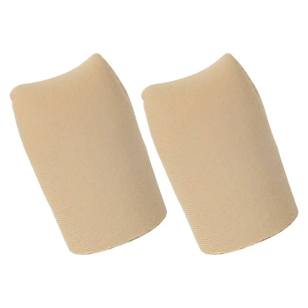 

2Pcs Soft Toe Protective Sleeves Silicone Covers Breathable Elastic Split Toe Protector Pain Relief Foot Care Anti-Wear Covers