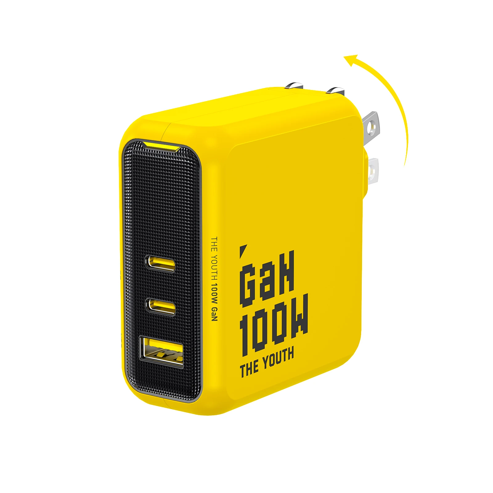 

AOHI Youth 100W GaN Charger for Macbook Laptop Tablet Fast Charging For iPhone Xiaomi PD3.1 USB Type C Charger For iPhone 16 15