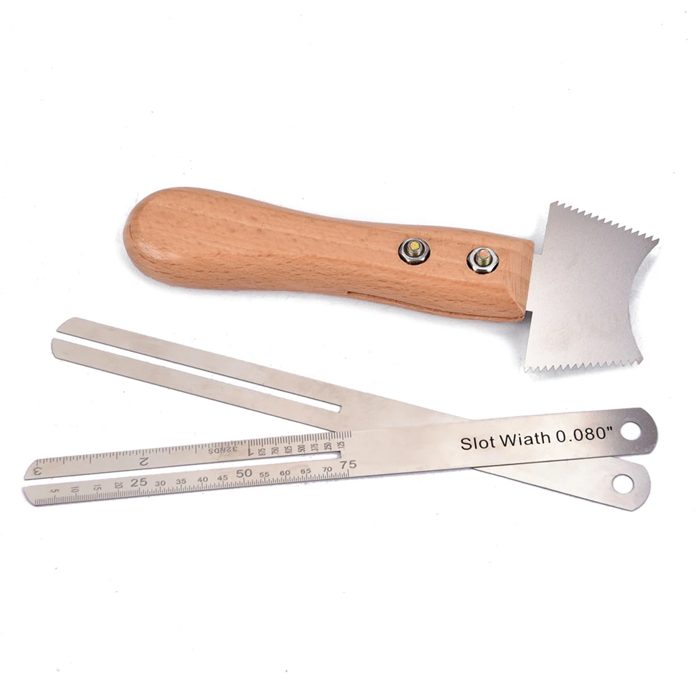 

Sawtooth Tool 37x29mm Fingerboard Groove Cleaning Guitar Repair Parts Supplies Acoustic Classical Electric Bass Banjo Ukulele