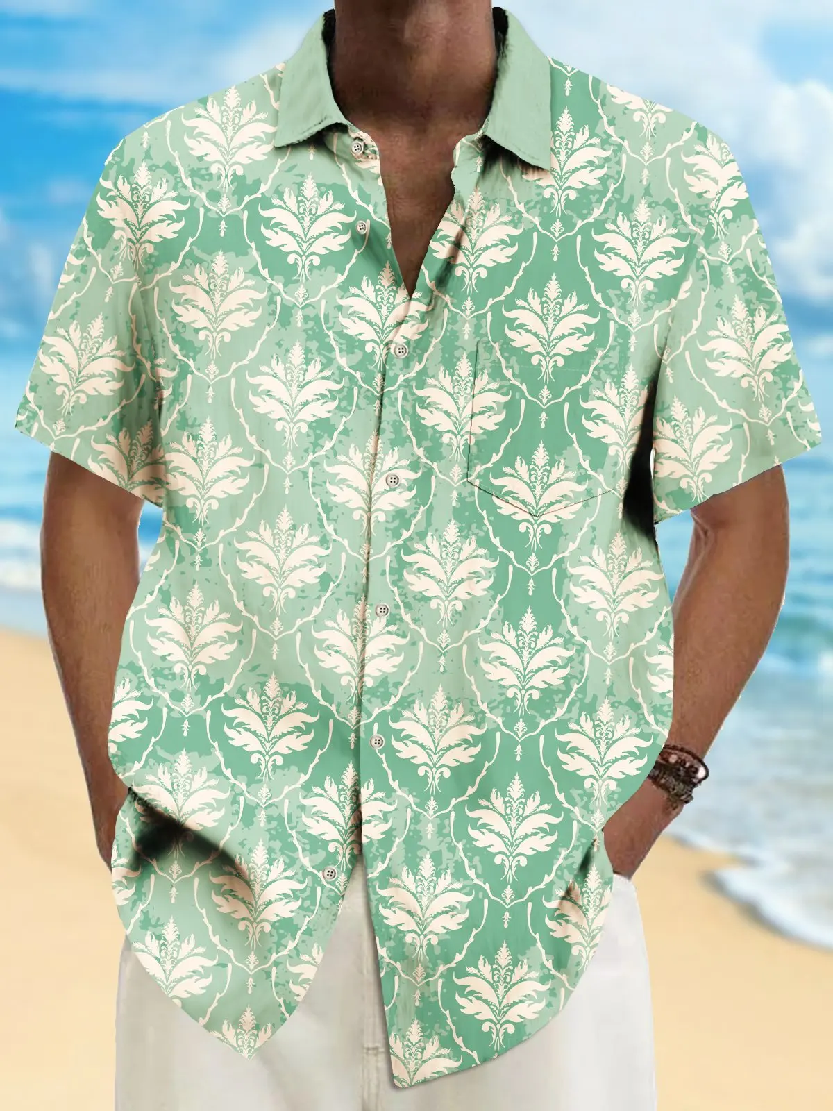 Men's Hawaiian Shirts 3D Print Hawaii Style Fashion Button Colorful shirt Lapel Streetwear Hawaiian Blouse shirts for men Summer