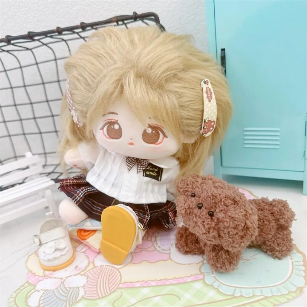 Adorabile Uniforme JK in Cotone, Abiti Morbidi per Idol, Vestiti Kawaii Imbottiti 10CM/20CM per Giocare a Casa