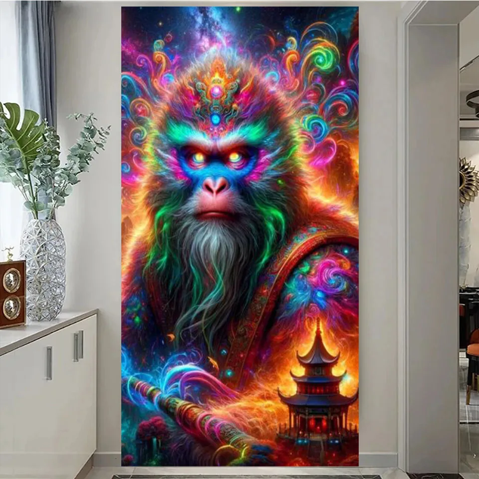 monkey DIY Diamond painting New 2024 Mosaic Art full square/round drill diamond embroidery cross stitch Kits Animal home decor