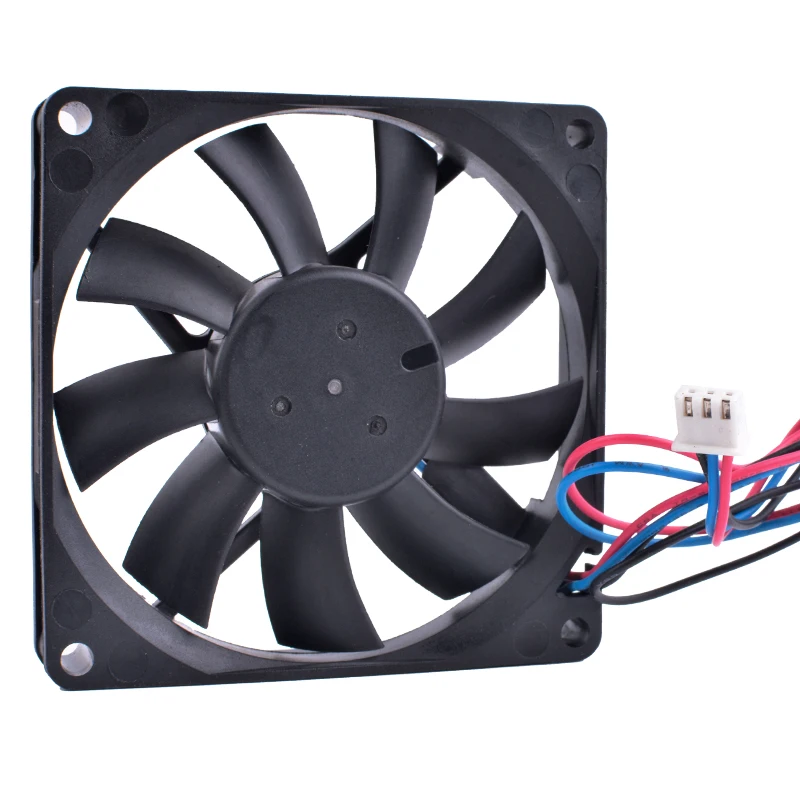 AFB0812SHB 8cm 80mm fan 8015 12V 0.40A  3 wire double ball bearing large air volume cooling fan