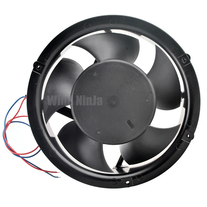 Imagem -03 - Ventilador Axial de Alta Velocidade Gabinete Conversor de Freqüência Da17251b24u 17.2cm 172 mm 172x172x51 mm Dc24v 4.14a