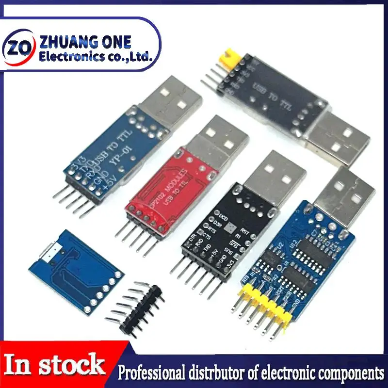 CP2102 Micro USB 2.0 to UART TTL 5PIN Connector Module Serial Converter STC Replace FT232 USB TO TTL CH340G PL2303 for arduino