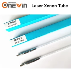 Laser Xenon tube short arc Lamp Xe 8x125x270 Q-switch Yag Laser Cutting Welding Marking Machine flash pulsed bulb