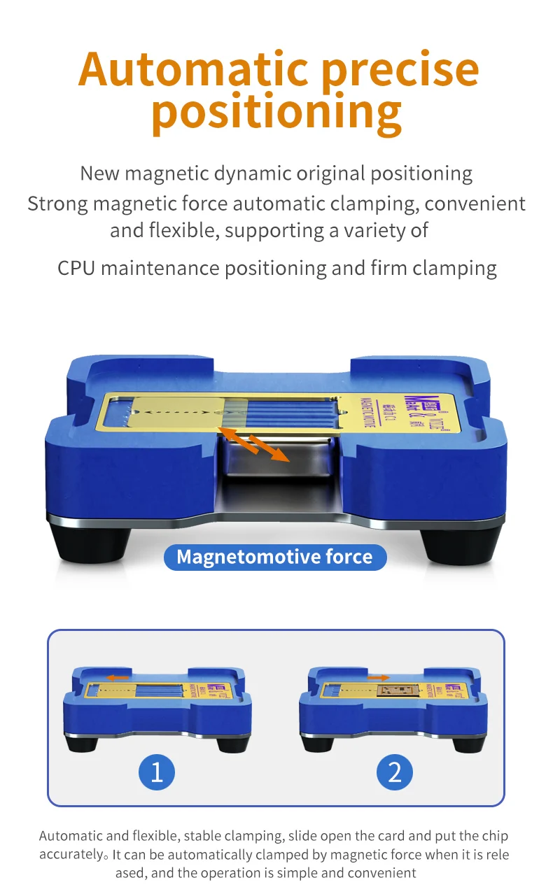 MaAnt BGA Reballing Stencil Platform For iPhone A8-A17 Motherboard MTK EMMC Qualcomm HUAWEI CPU Welding Repair Tools