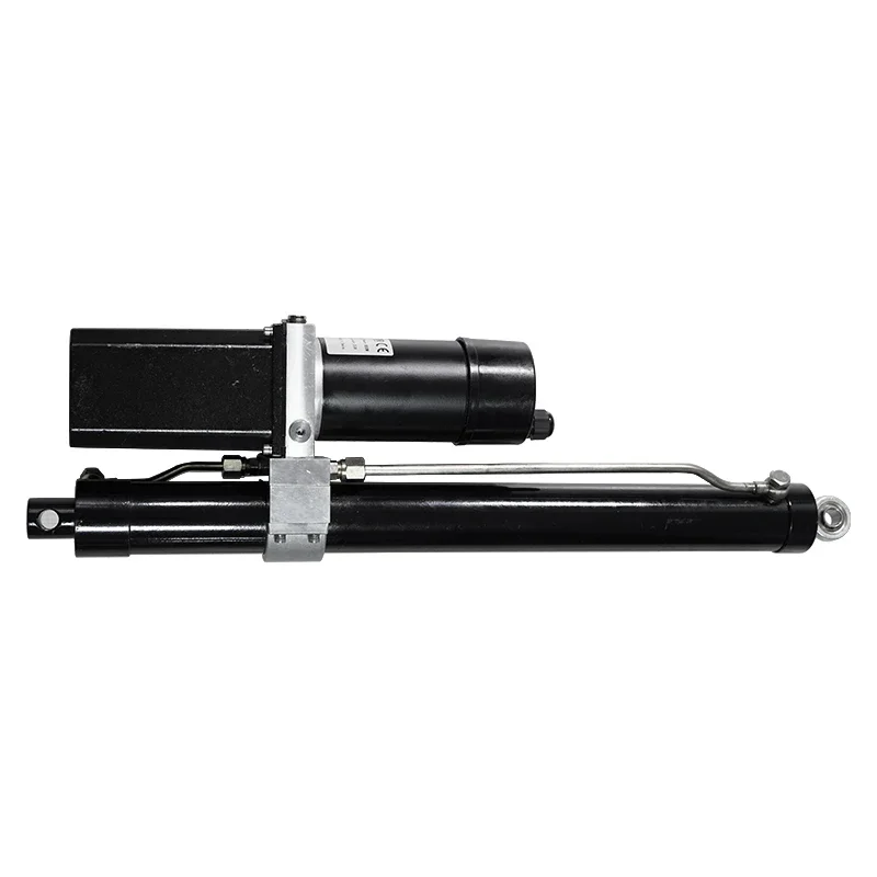 New  24V/48v Dc Electro Hydraulic Actuator 500mm Stroke 2T Overload Electro Hydraulic Linear Actuator for Farmer Machine Lift