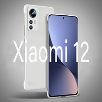Frameless Slim Skin Matte Hard PC Back Cover Case On For Xiaomi 12 12x 12s Bumper cases mi 12 Pro 12T ShockProof Fundas Coque