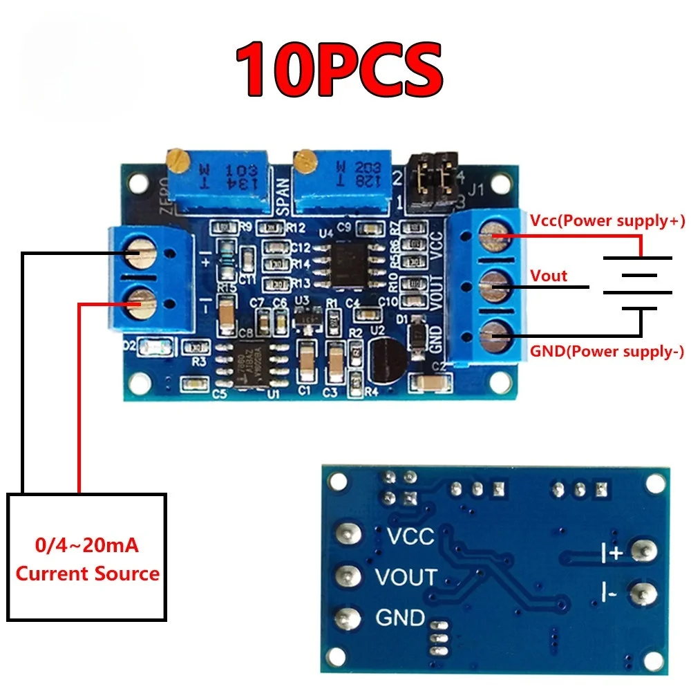 1-10Pcs 0 To 20Ma/4…