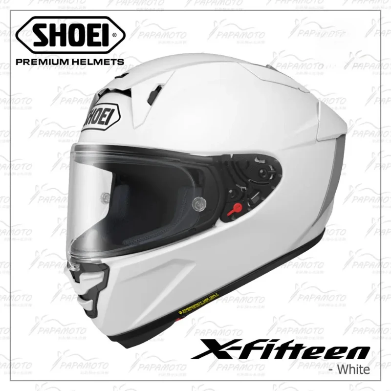 

Shoei X-Fifteen Полнолицевой уличный мотоциклетный шлем Глянцевый белый шлем X-15