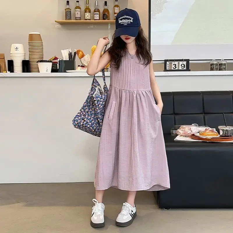 Sweet Casual Maxi Dress Girls Kids Romper Puffy Princess Girl Summer Suit  Holiday Dresses 4 Year Old Clothes From 8 14 Years 5 6 - AliExpress 1501
