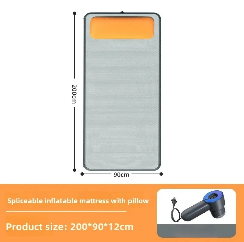Outdoor Camping Inflatable Sleeping Pad Thickened Self Mattress Indoor Single Double Leisure Sofa