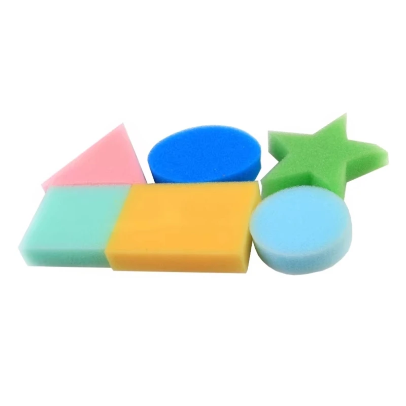 Early Learning Sponge Washable Painting Sponge Art Craft Drawing Tools Gifts