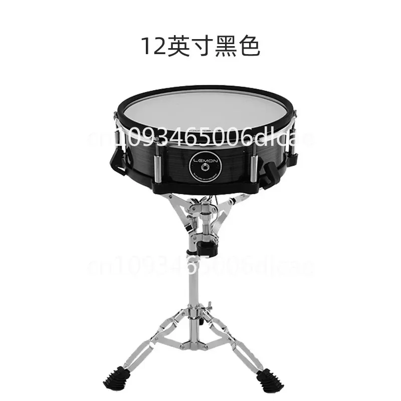 12-inch independent snare drum trigger electronic drum mesh wood cavity snare drum with bracket