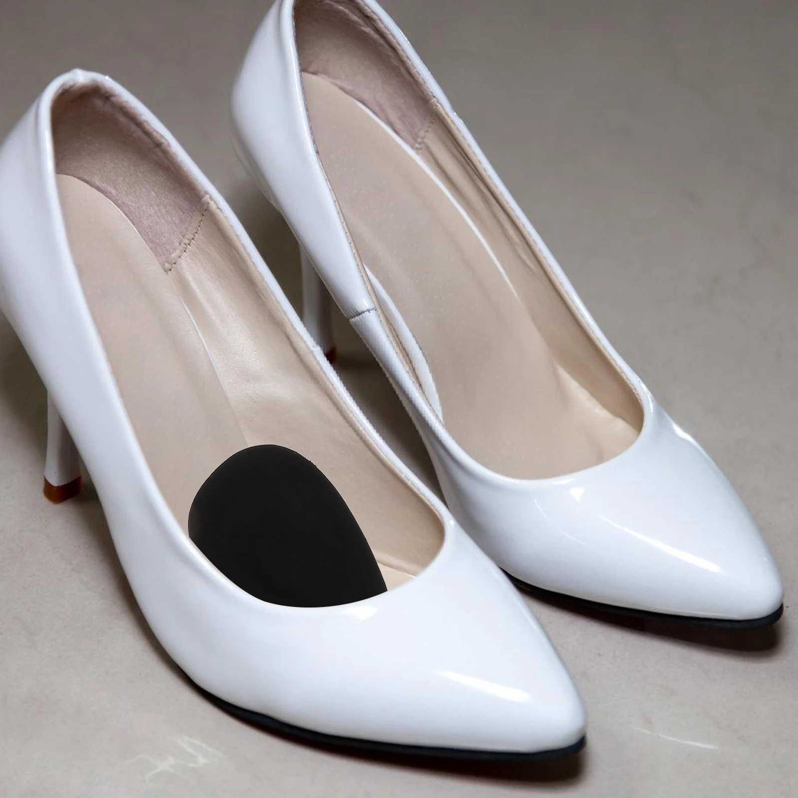 

3 Pair Non Slip Insoles Gel Half Foot Cushions Forefoot Pads High Heels Shoe Inserts Women Anti Slip Comfort Long Walk Stand