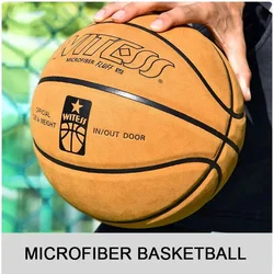 Basketball 7 Microfiber Pu Indoor and Outdoor Frosted Wear-resistant Tumbled Cowhide Feel Adult 5 Children's Training Basketball