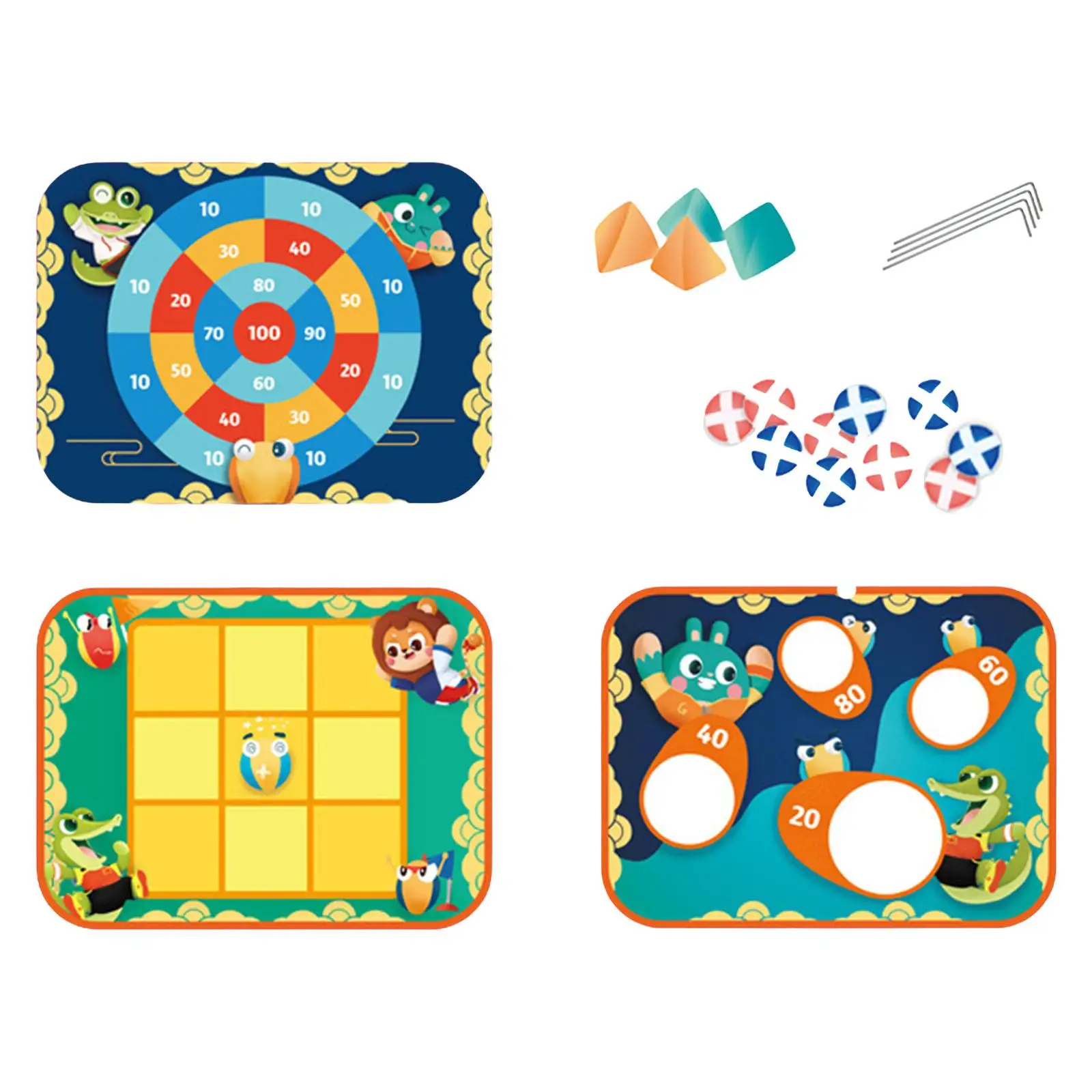 Jeu Cornhole Cornhole, jouet de société d'extérieur, balle collante, jeu de société, jeu de lancer de poche pour sport, arrière-cour, jardin, pelouse d'anniversaire