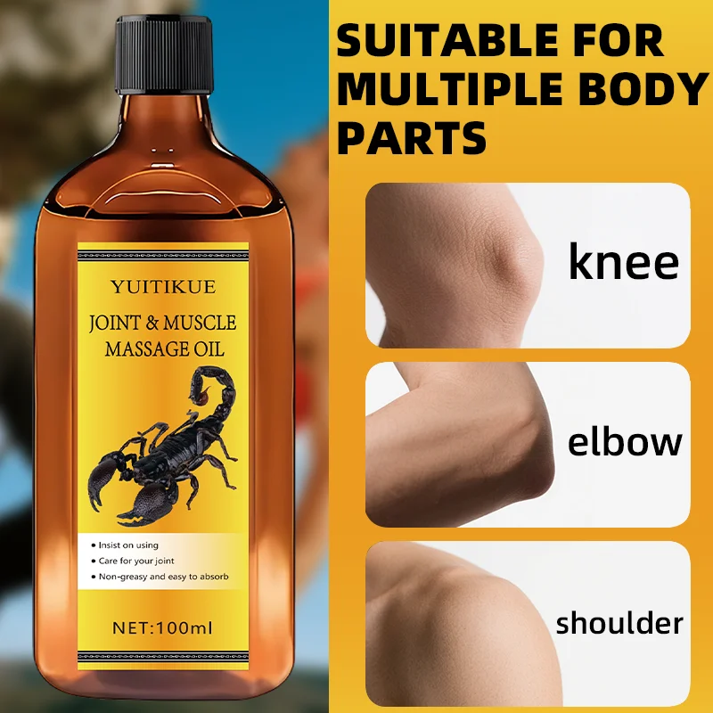 100ml Joint Massage Oil 2, Firming and Moisturizing Body, Massage SPA, Smooth Body Care, Natural Organic Plant Oils - view 4