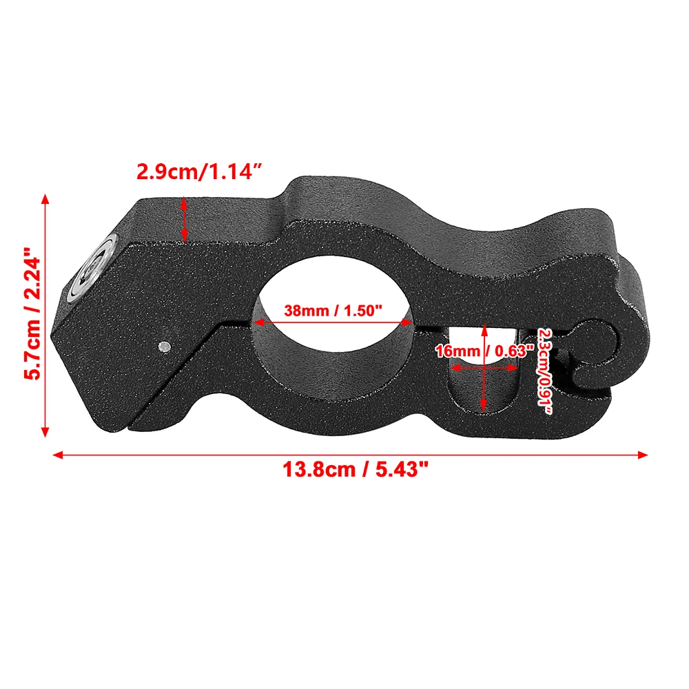 Motorcycle Handlebar Lock Handlebar Brake Handle Solid Lock Imitating Steal Lock Pull Rod Street Bikes Anti Theft