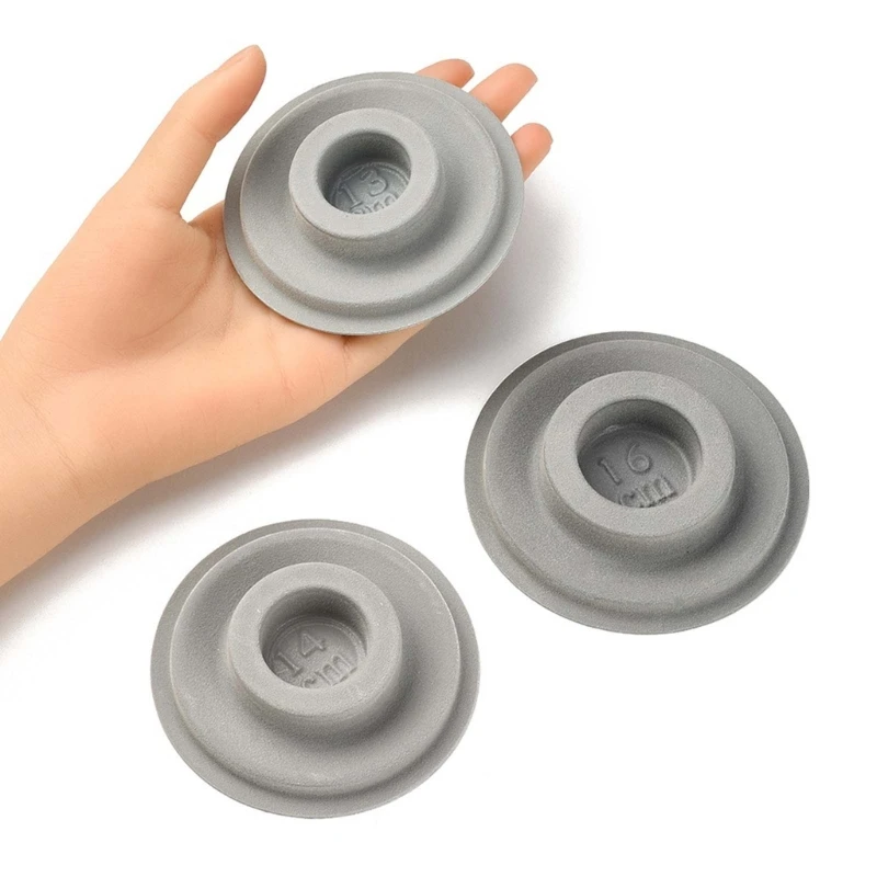 New 8Pcs Gray Flocked Bead Board Bracelets Beading Organizer Jewelry Making Tray WorkBenches Size Measuring Plate Craft Tool