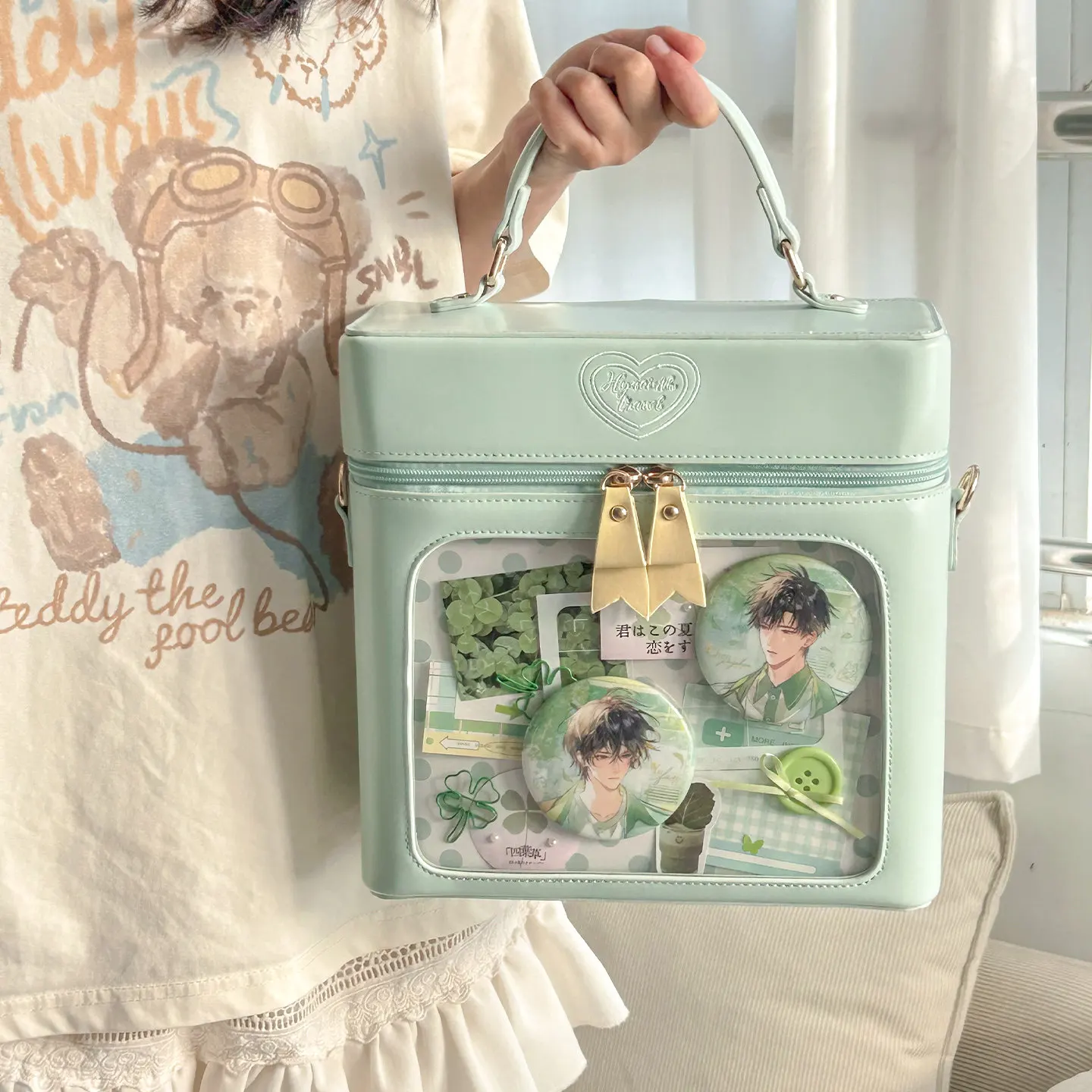Japanese Original Lta Bag 6 Points Bjd Bags Two-dimensional Comic Show Baby Bag Portable Oblique Span Shoulder Commuting Bags