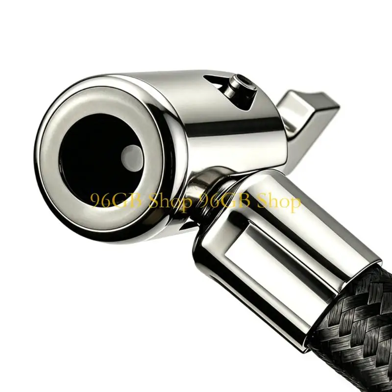 96GB Car Tire Inflator Hose Inflatable Air Pumps Extension Tube Adapter Twist Tyre Connection Locking Air Chuck