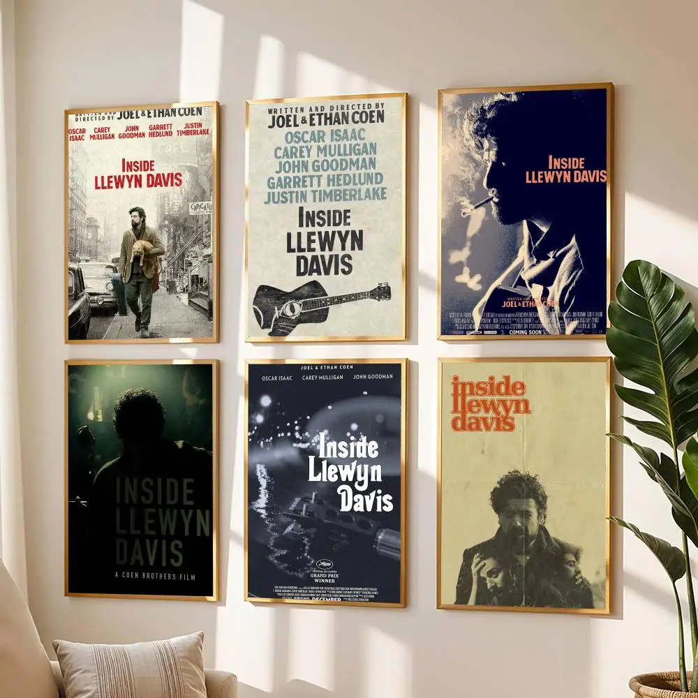 classic movie I-Inside Llewyn Davis-S Poster Modern Wall Decal for Living Room Cafe Office Bar and Bedroom