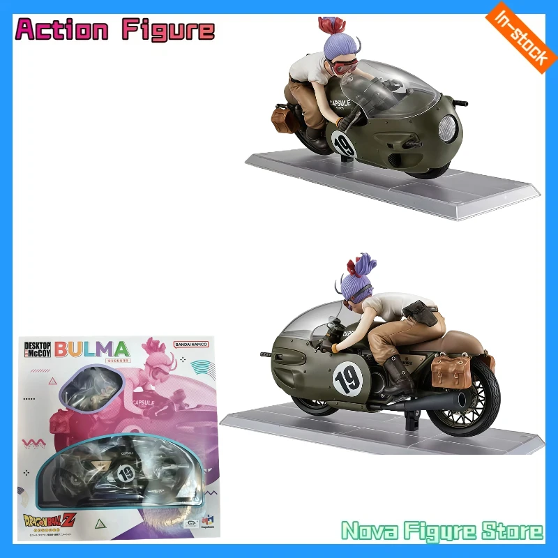 Figura de Colección Dragon Ball MegaHouse Bulma con Motocicleta, Versión Reeditada, en Stock, Regalos