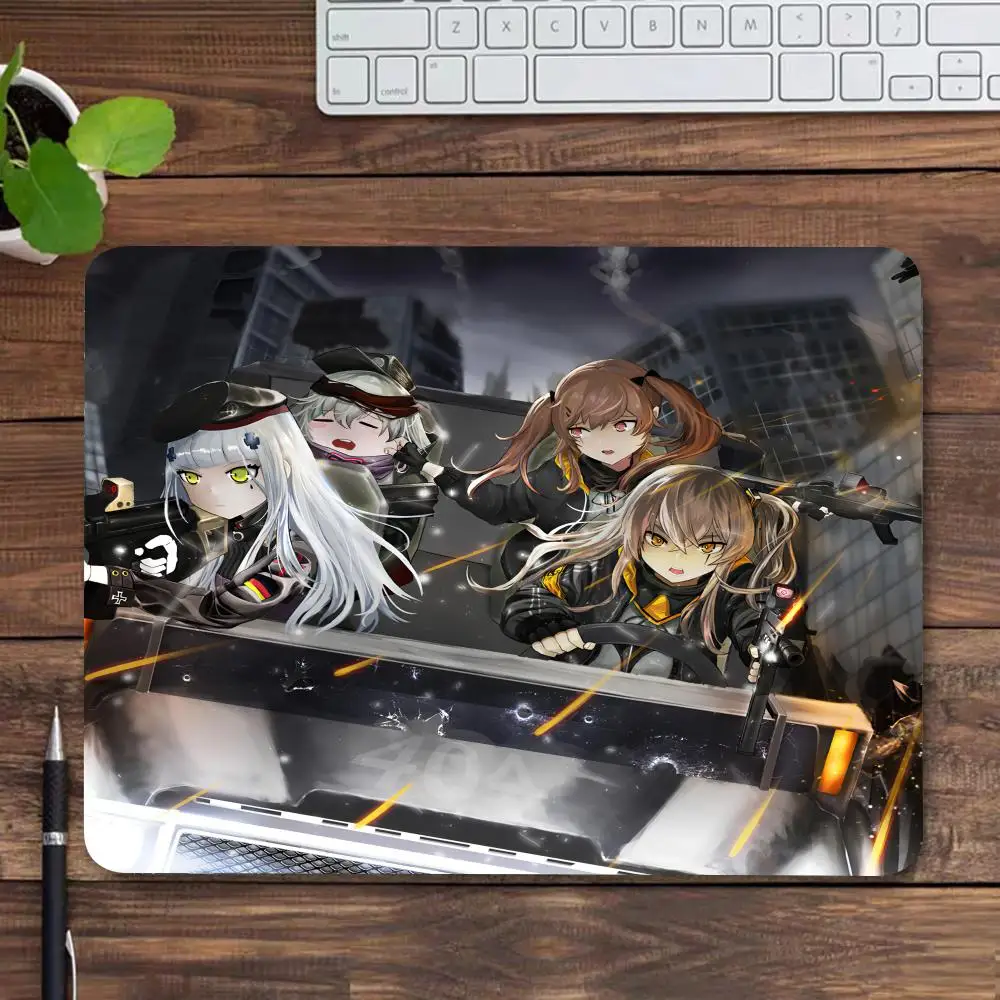 Game Girls F-Frontline Mouse Pad Ultrafine Surface Gaming Accessories Keyboard Pads Gamer Mouse Mat Rubber Desk Mat