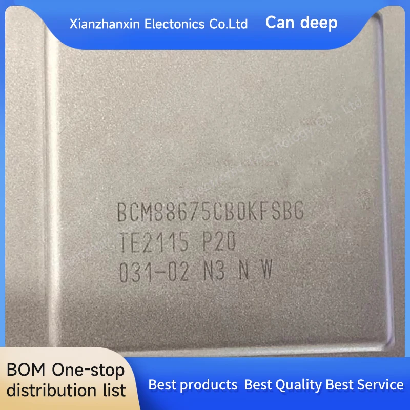 

1PCS/LOT BCM88675CB0KFSBG BCM88675CB0 BCM88675 BGA Ethernet chip in stock