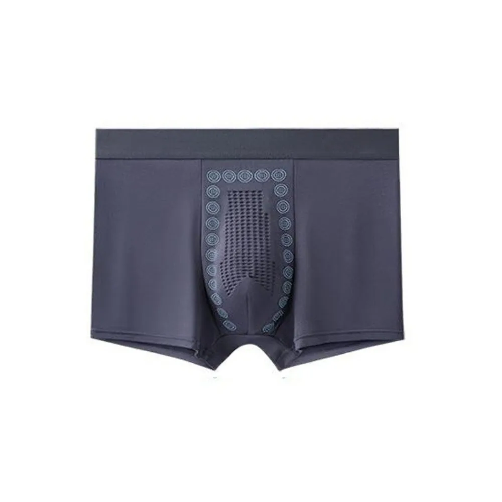 3Pcs 간단한 모달 남자 복서 통기성 란제리 원활한 복서 반바지 팬티 속옷 남성용 남성용 속옷