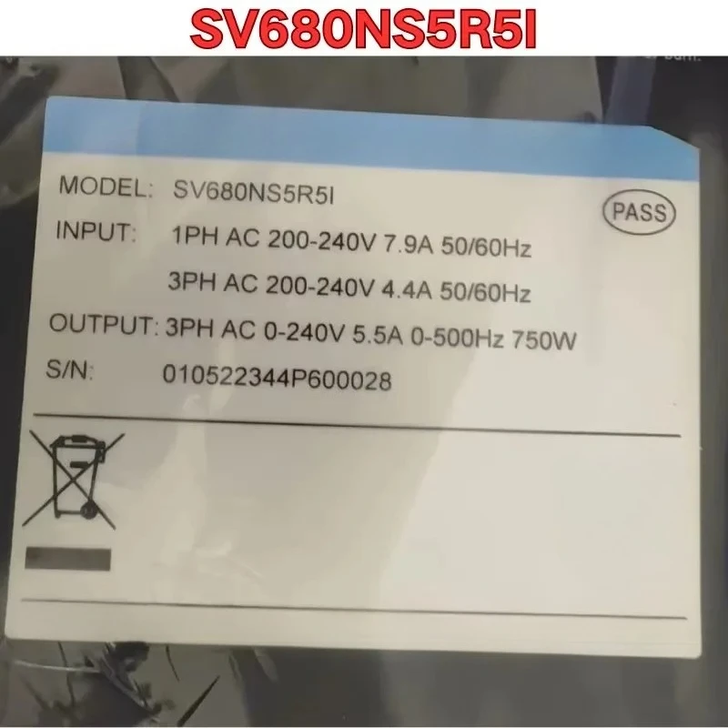 New servo drive SV680NS5R5I Latest quotation as of June 2026