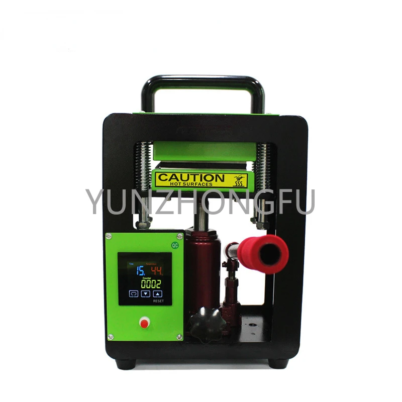 Rosin hydraulic press manual hydraulic hot stamping machine rosin heat press high pressure extractor double heating press