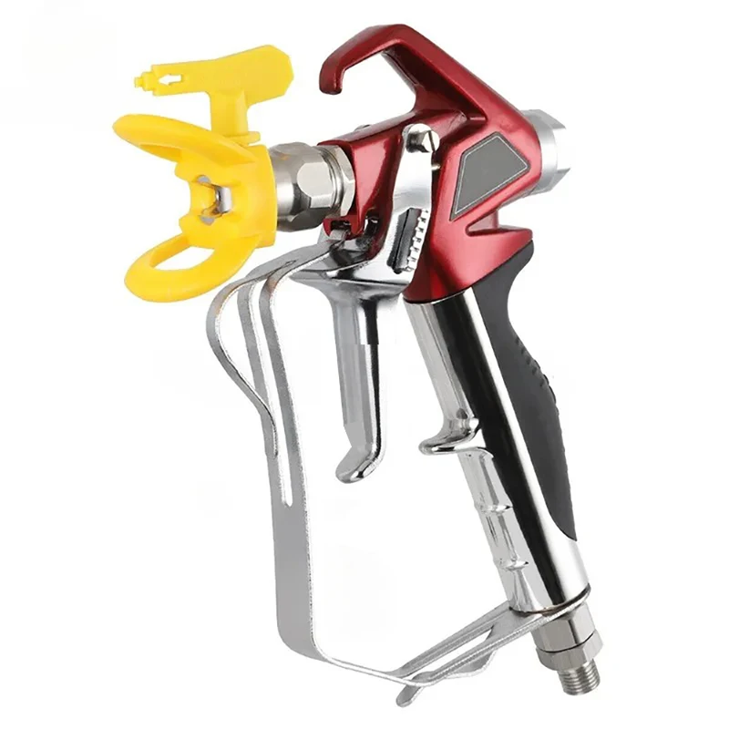 

Suprihoo 538020 Airless Spray Gun Similar of 2 Finger Trigger Included. 1 Tip Guard. 517 Airless Tips BuiltIn Airless Gun Filter