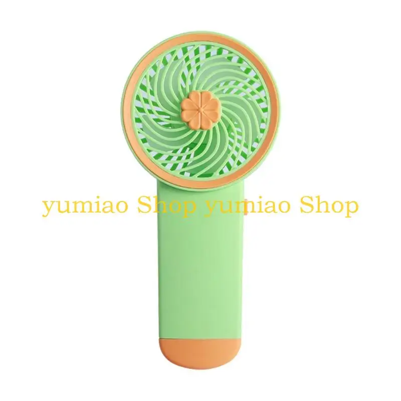 587B Portable Mini Fan Handheld Small Handheld Fan Travel AM3 Battery Operated