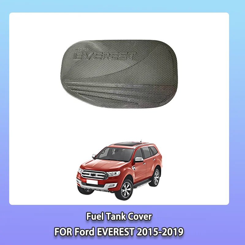 

Крышка топливного бака ABS Carbon Color для Ford Everest 2015-2019, крышка бака из АБС-пластика, комплекты кузова, аксессуары