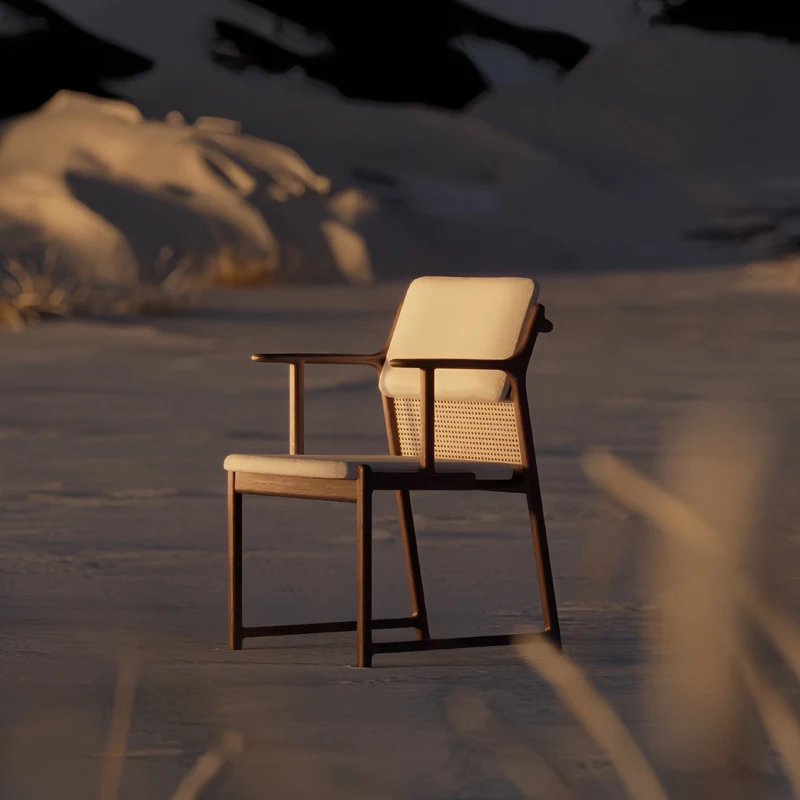 Muebles de balcón, tocador nórdico, silla de mimbre relajante, suelo de juego de Hotel, silla individual, Sillones modernos para dormitorio, muebles para el hogar
