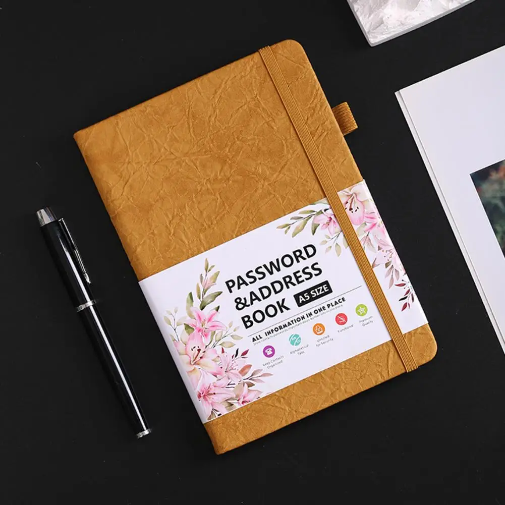 دفتر ملاحظات ممتاز من الجلد الصناعي ، منظم شهري ، ورق ممتاز للبائعين ، مع مخطط