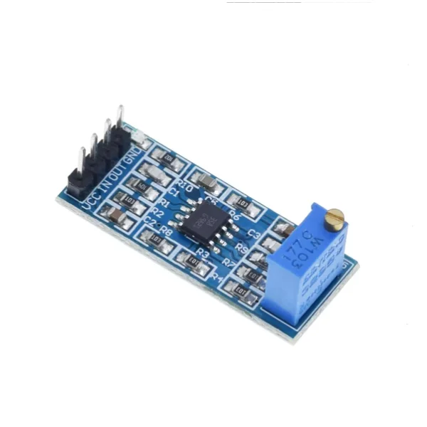 LM358 100x gain signal amplification operational amplifier module