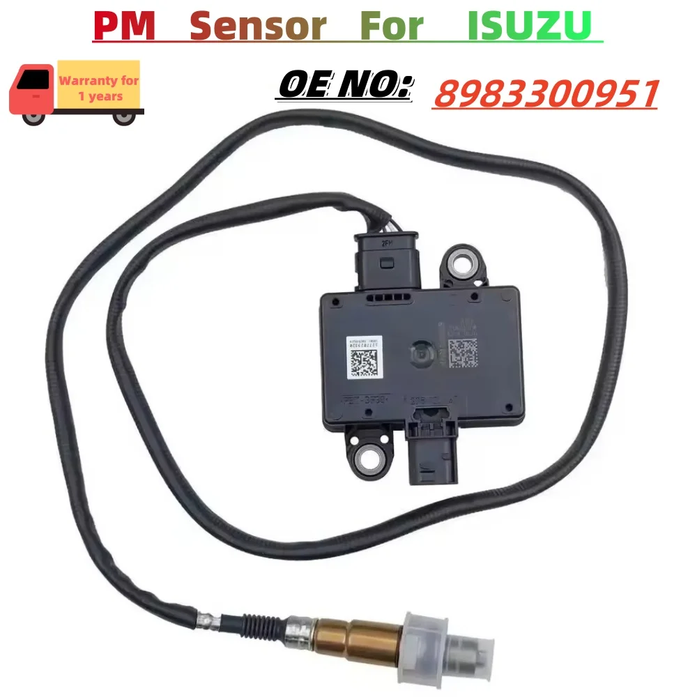 Particulate Matter PM Sensor 8983300951, Cross‑Reference 8983300950 0281006894, 24V Diesel Exhaust Soot Sensor, Replacement Spar