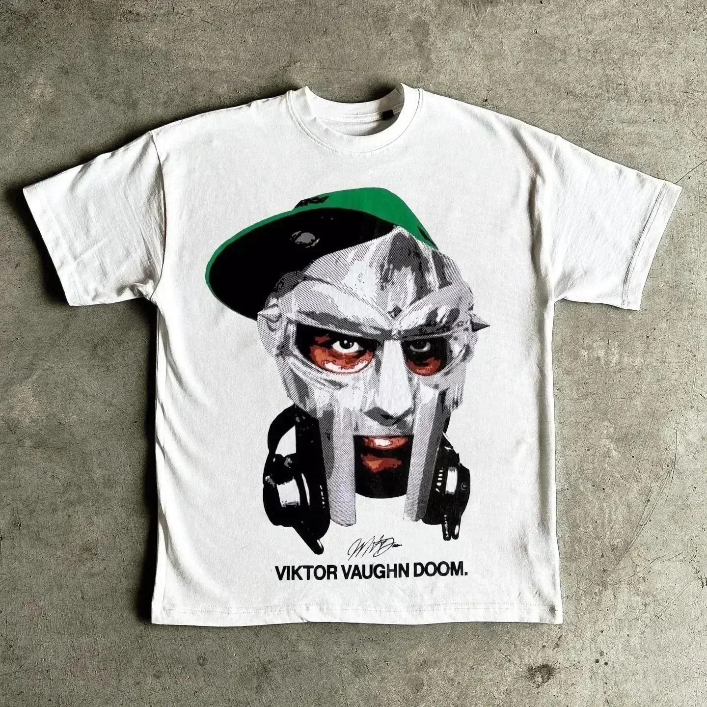 T-shirt imprimé à motif de personnage Hip-hop américain, décontracté, à la mode, Harajuku, gothique, rétro, haut unisexe
