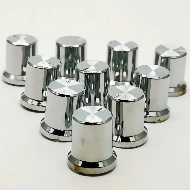 Rotary Encoder Knobs 6PCS Volume Control Knobs 6mm Shaft Potentiometer Knob for Electronic Music Instruments