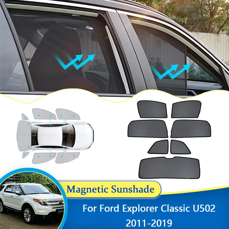 

For Ford Explorer Classic U502 2011 2012 2013 2014 2015 2016 2017 2018 2019 UV Protection Shield Window Sunshade Side Windshield