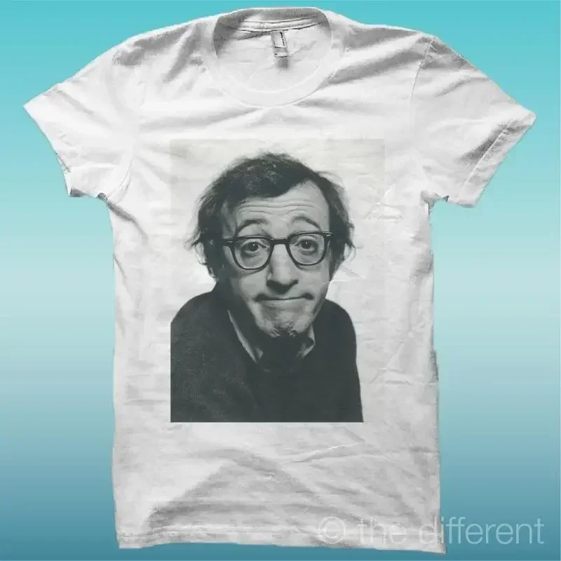 Woody Allen White T Shirt
