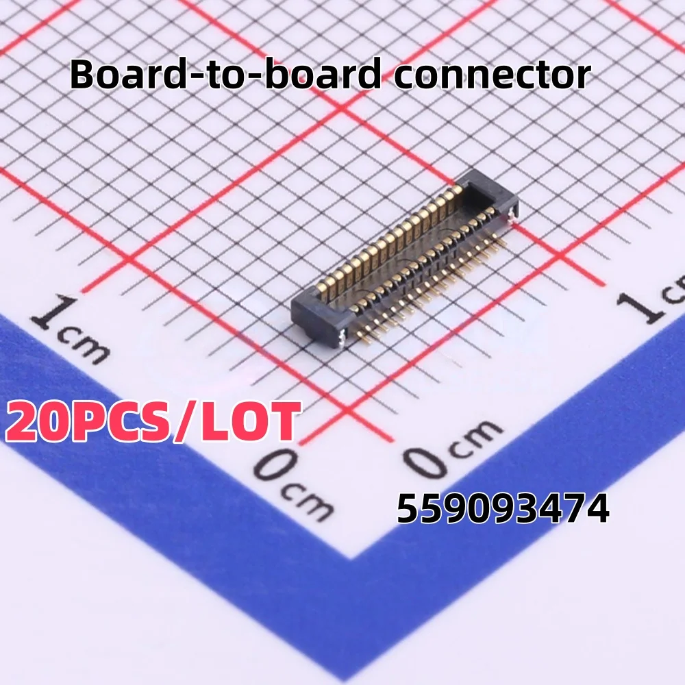 10PCS/LOT 559093474 55909-3474 34pin P=0.4mm Board-to-board connector New and Original